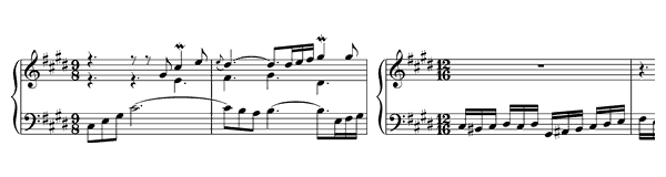 Prelude & Fugue 4 - BWV 873 in C-sharp Minor by Bach