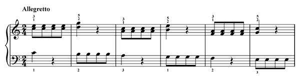 Study - Op. 82 No. 55 in C Major by Gurlitt