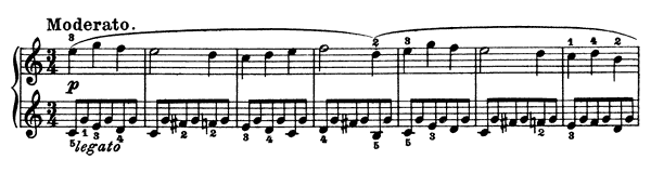 Piano Piece - Op. 37 No. 3 in C Major by Lemoine