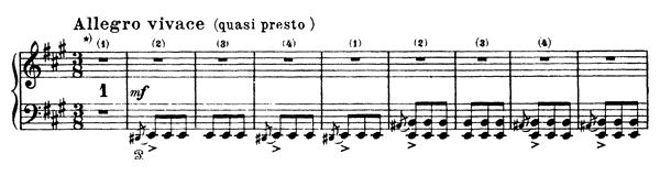 Mephisto Waltz 1 -  S . 514 in A Major by Liszt